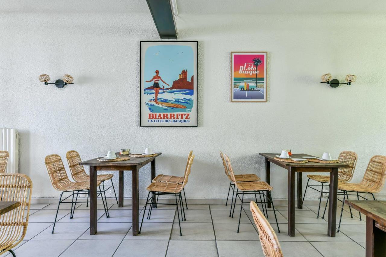 Hotel Val Flores Logis Biarritz Eksteriør bilde